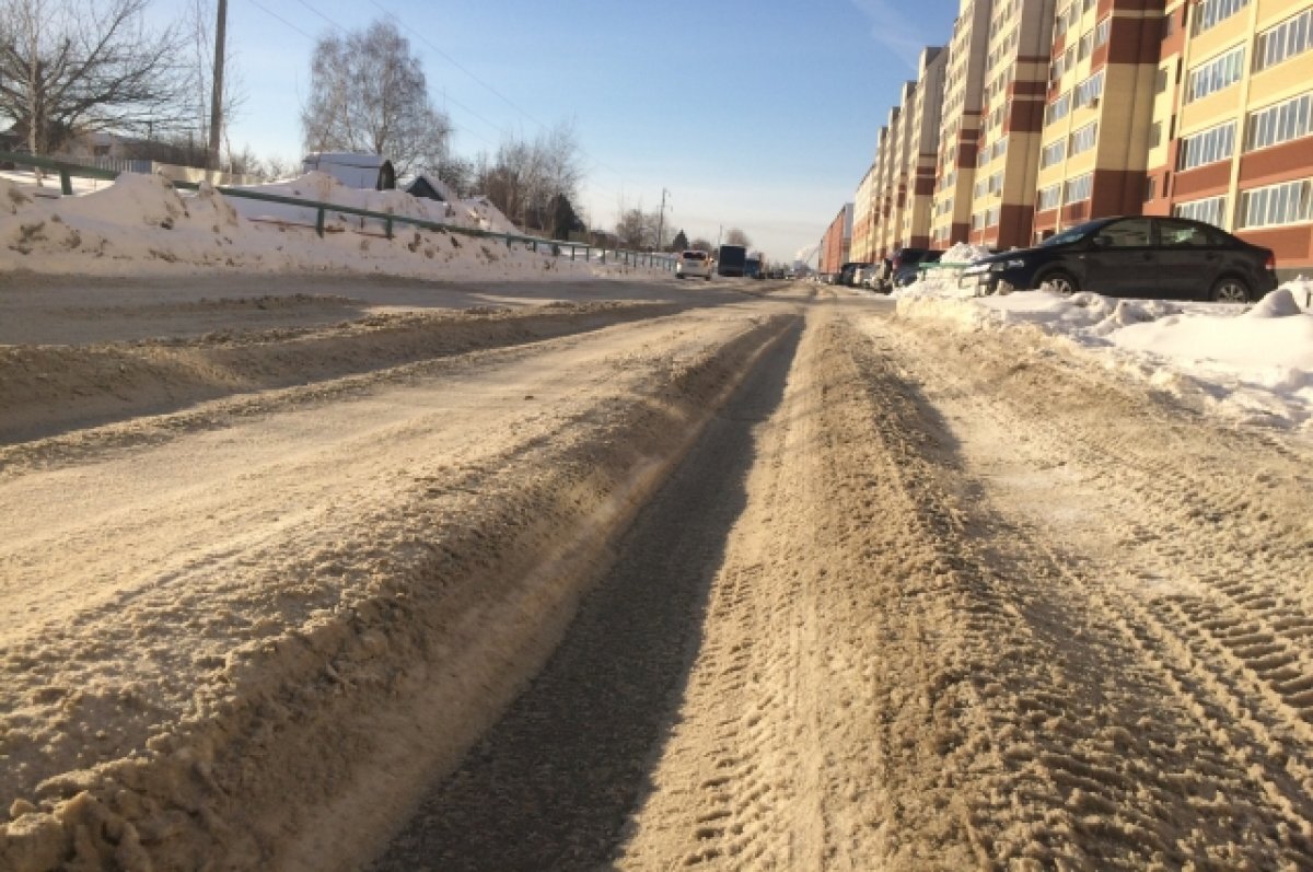    Жители Новосибирска пожаловались на обработку дорог «Бионордом»