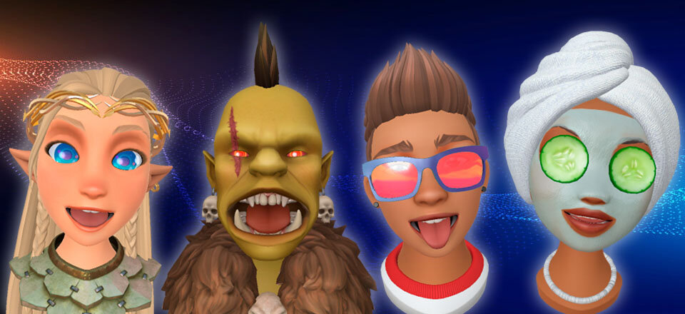 Примеры получившихся аватаров.