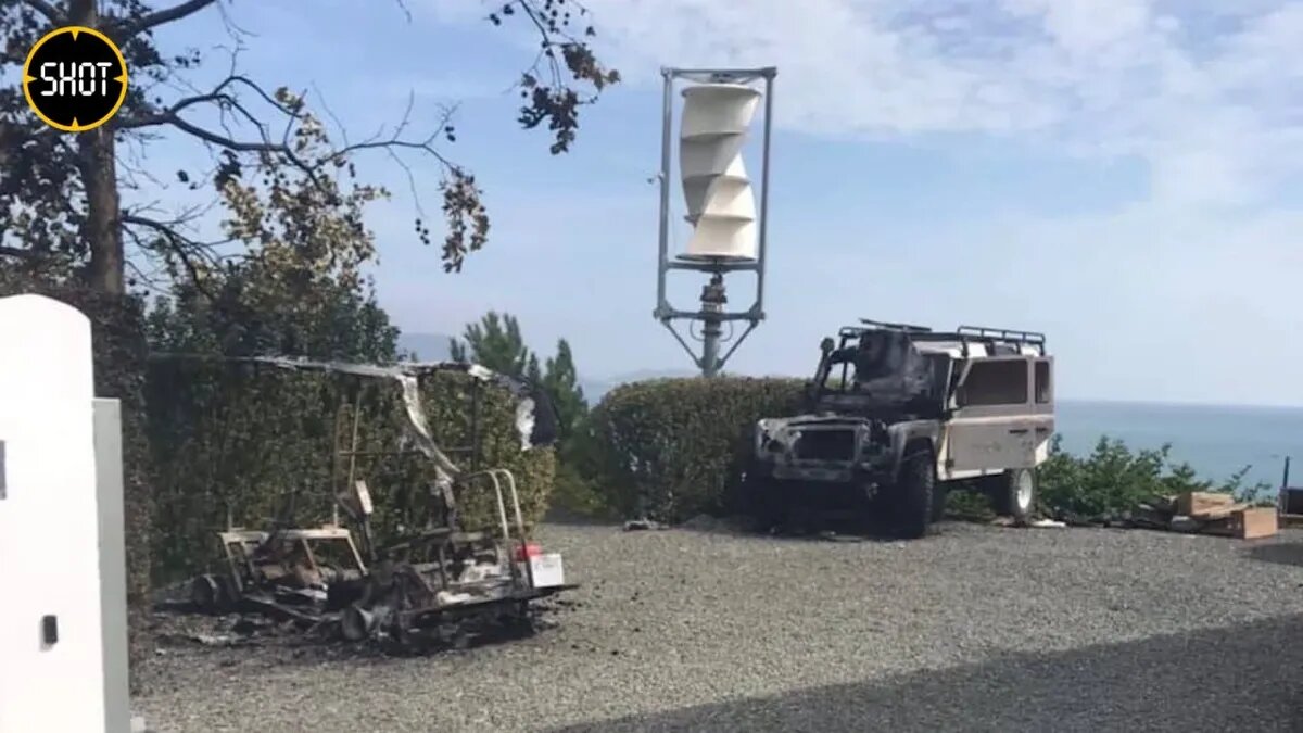 Машины Киселёва. Фото: SHOT/telegram