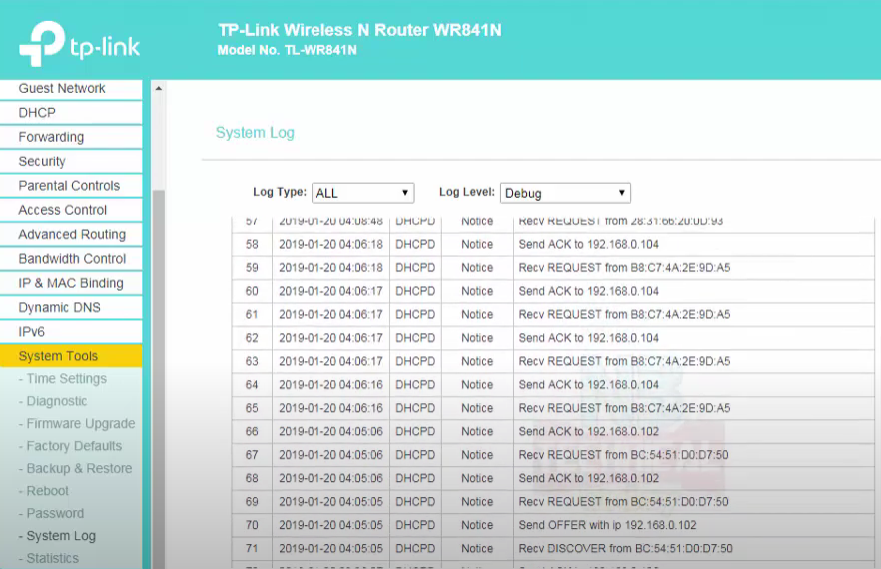 Ручной просмотр кэша в личном кабинете