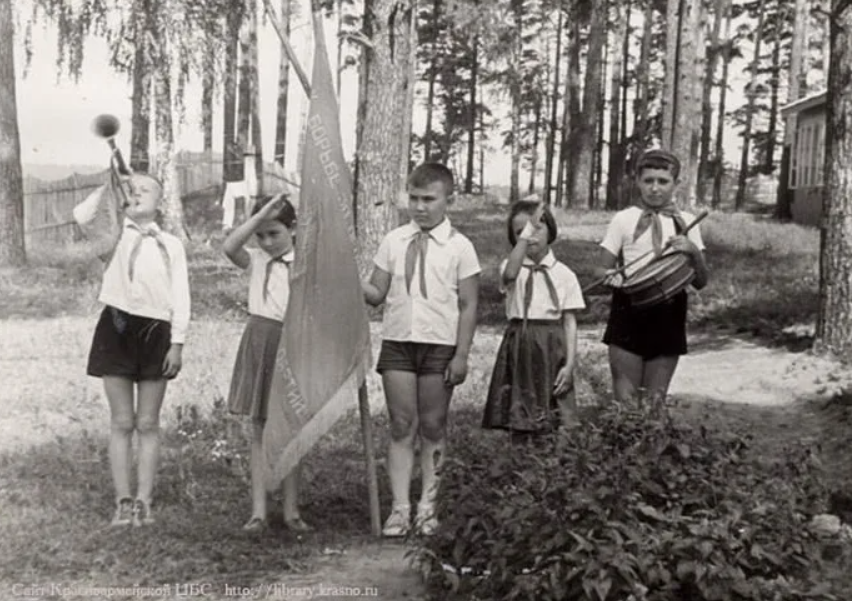 Пионерский лагерь советские времена