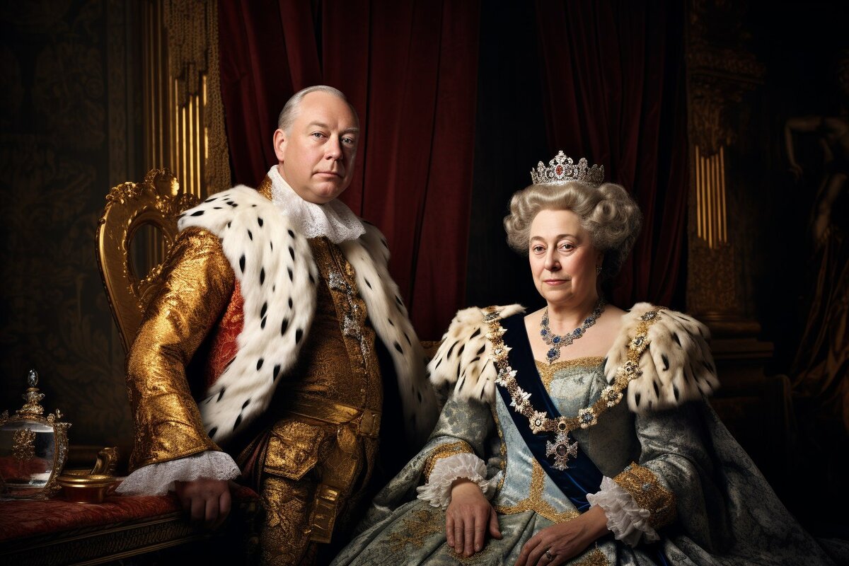 Екатерина II и Петр III