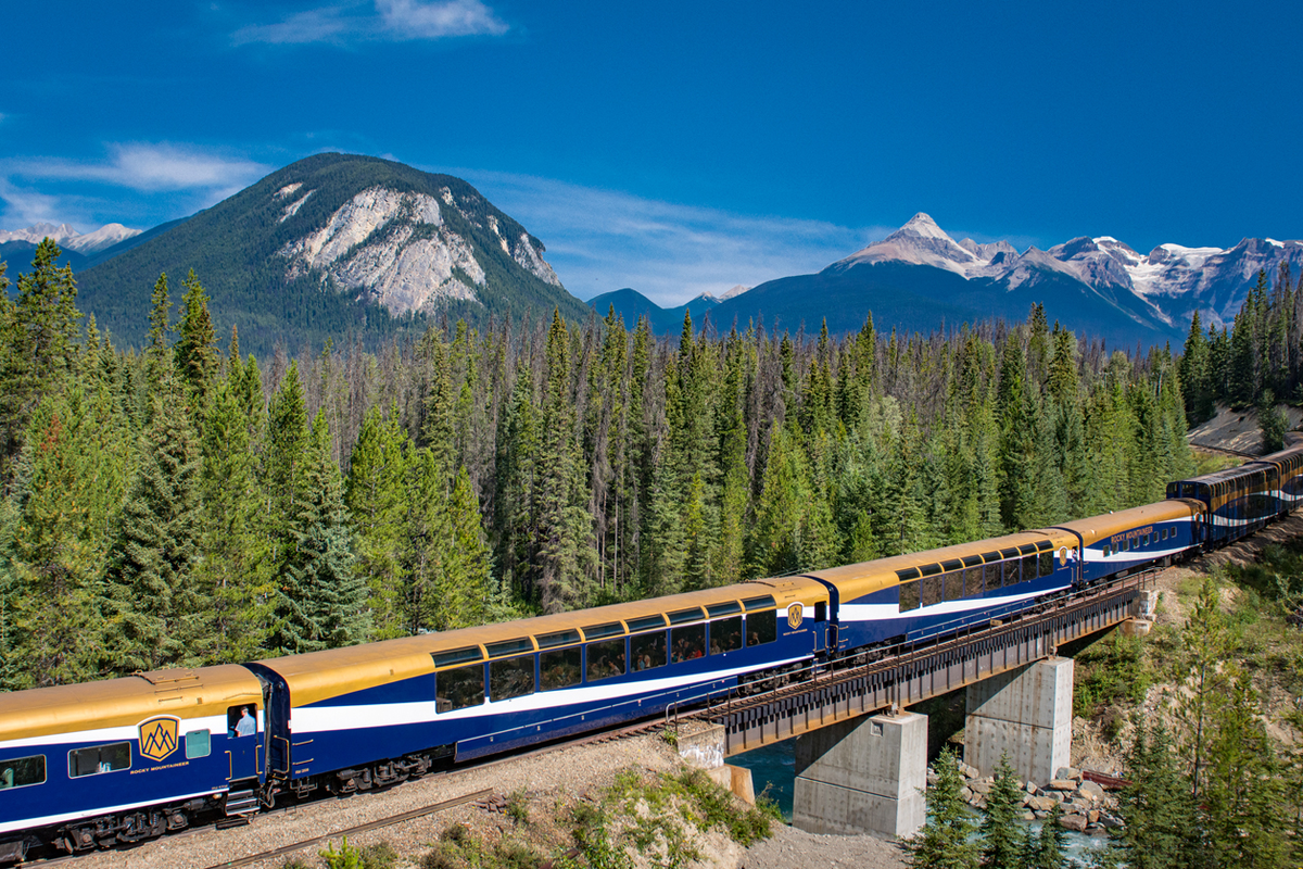 Rocky Mountaineer РїРѕРµР·Рґ