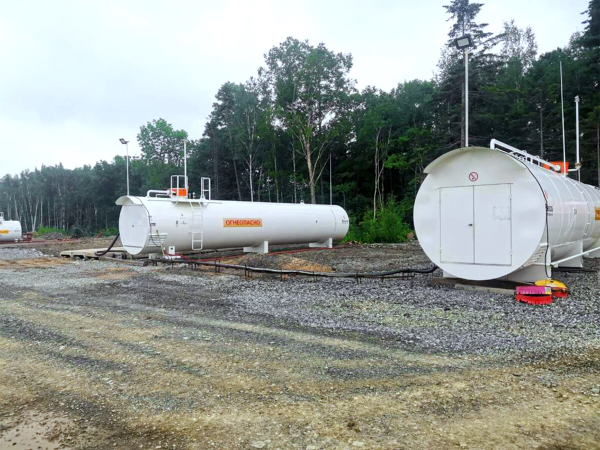 Запасы топлива впечатляют