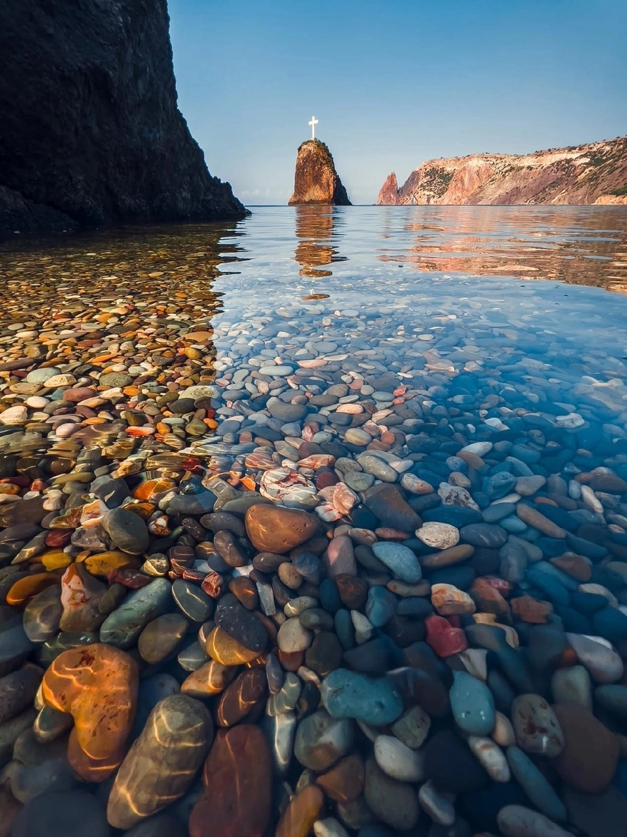 Утро на Яшмовом пляже