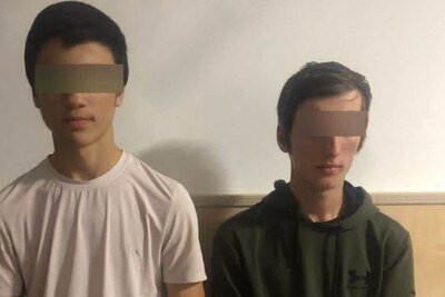    Подростки, сбившие ребенка в Дагестане © Telegram-канал SHOT