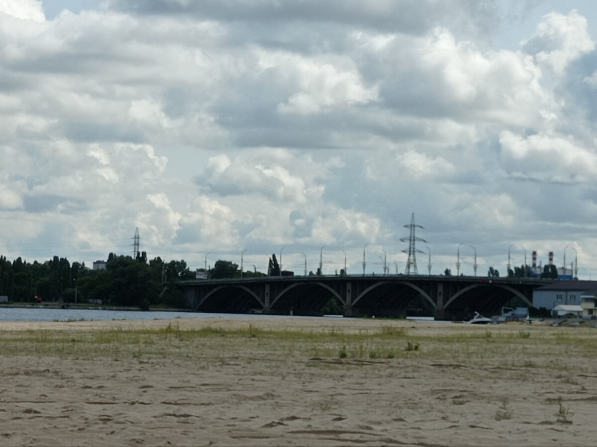 Воронеж перед грозой. Фото автора не в тему. 