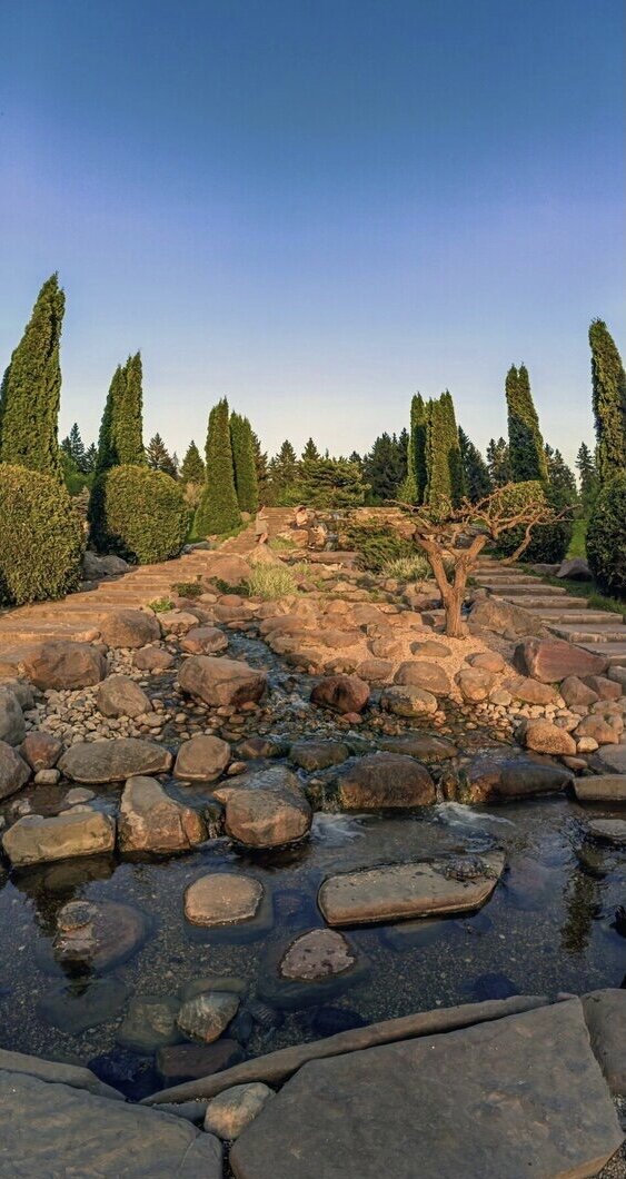 Альпийская горка в ЖК