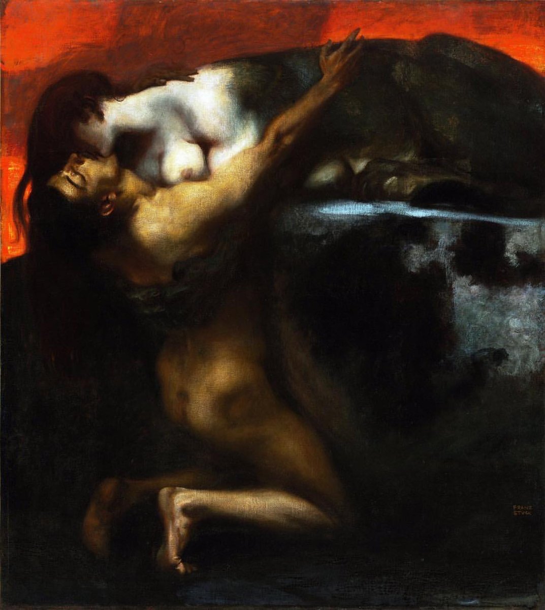 немецкий живописец Франц фон Штук (Franz von Stuck, 1863-1928)