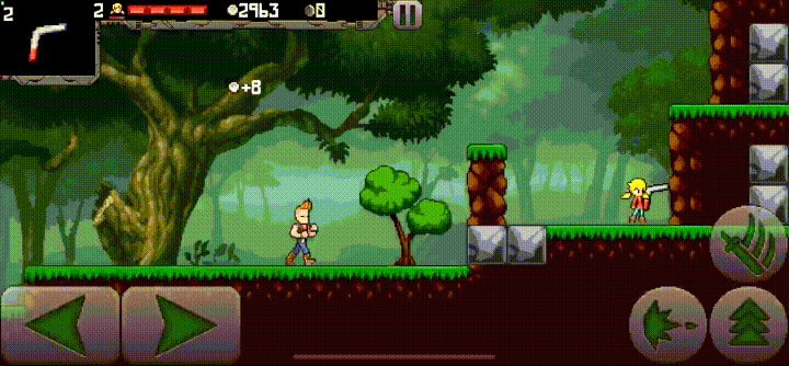 Геймплей мобильной игры Cally's Caves 4