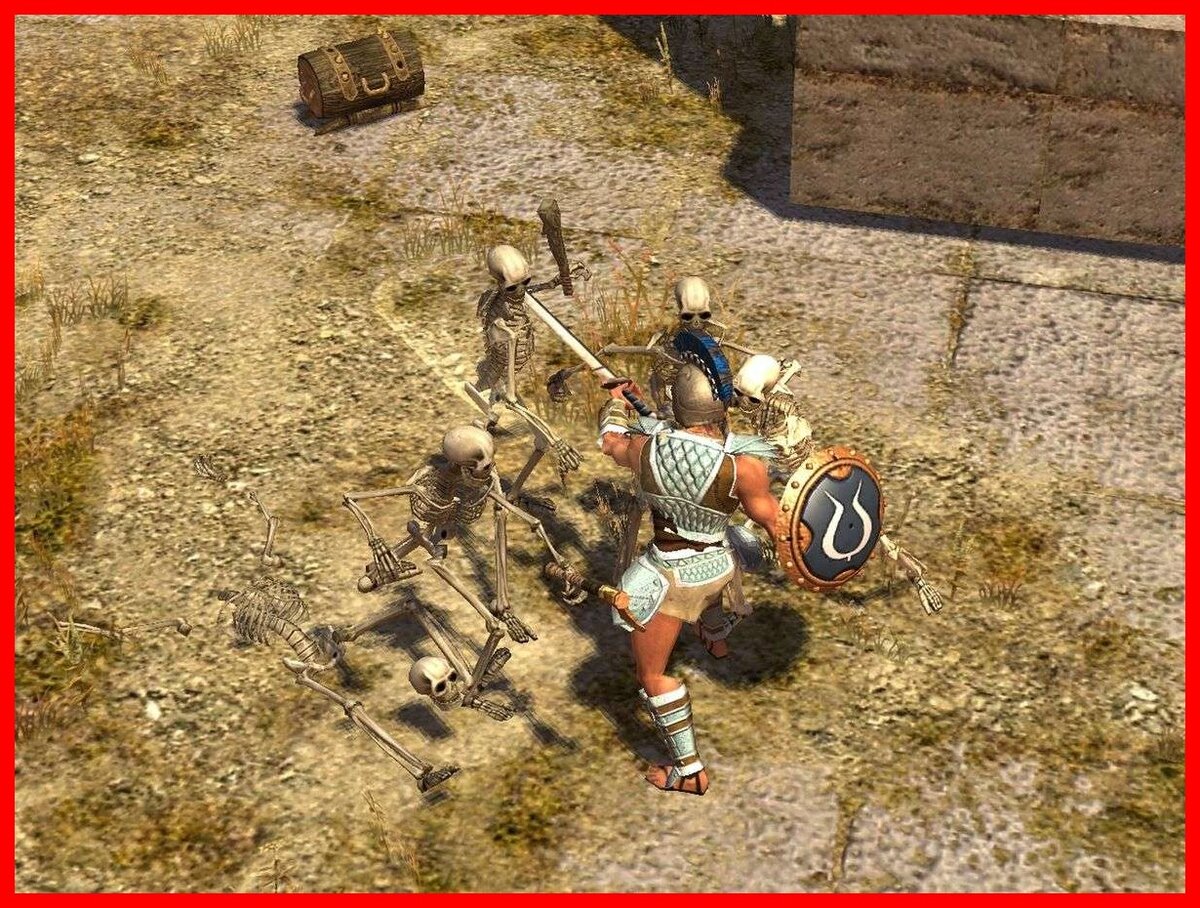 Кадр из игры Titan Quest