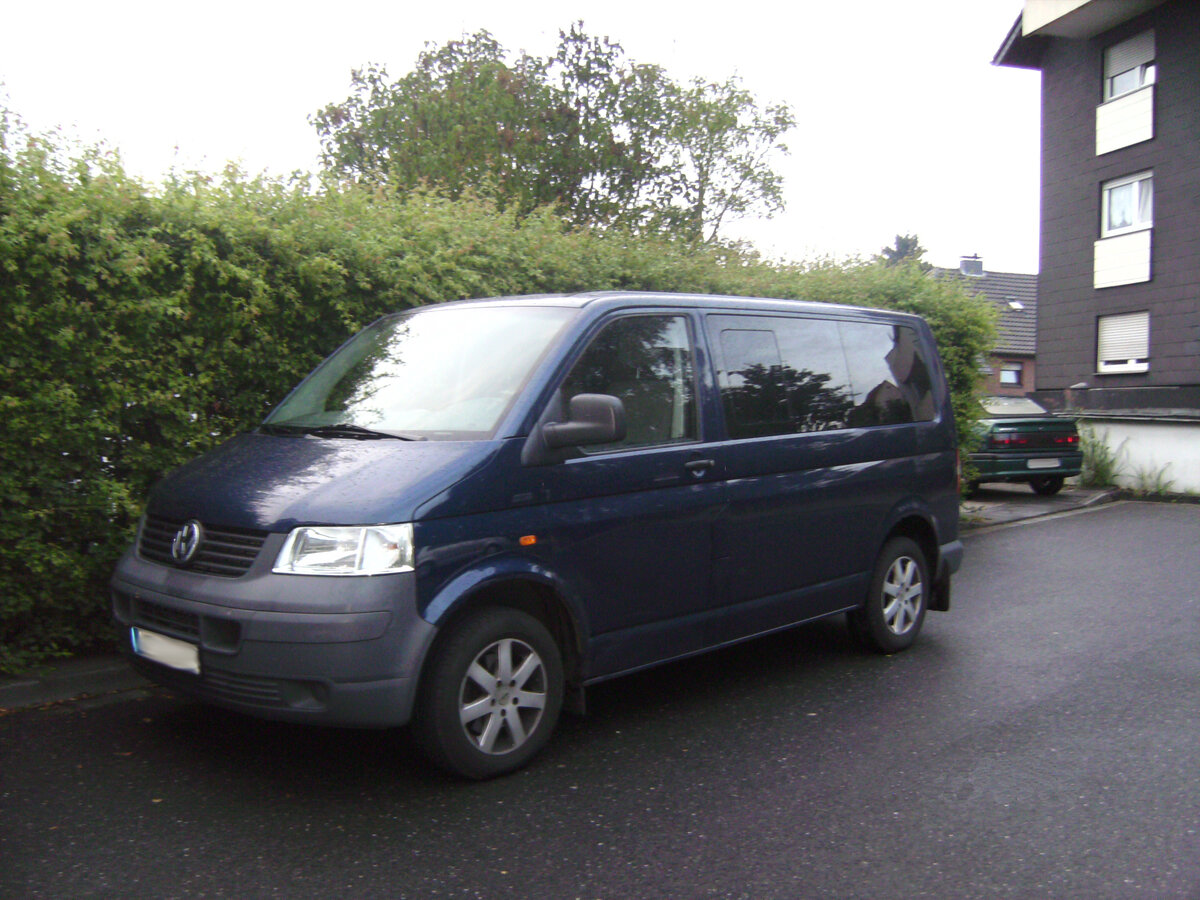 "Volkswagen T5 Transporter" by Xemilien is licensed under CC BY 3.0 