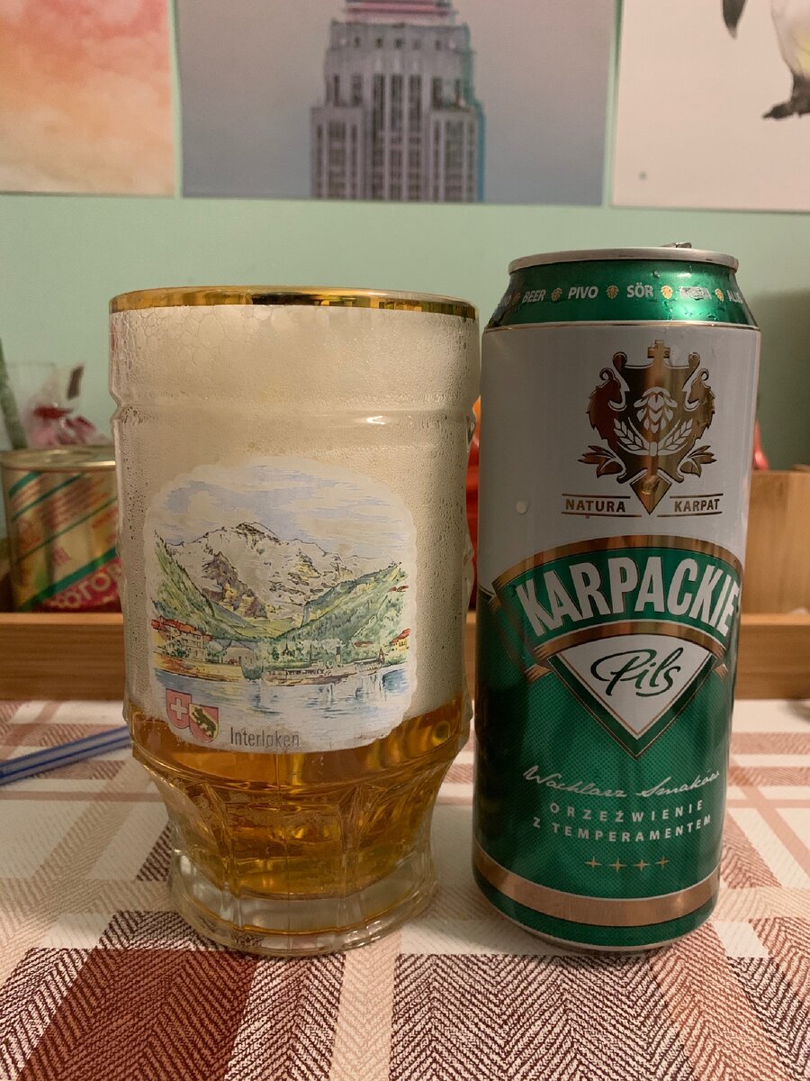 Хороший янтарный цвет пива