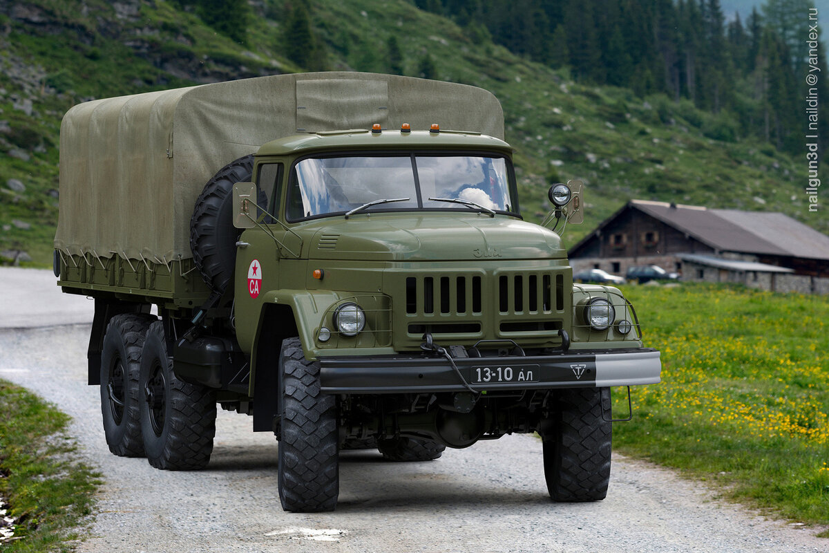 Военный ЗиЛ-131 | ИСТОРИЯ МАШИН | Дзен