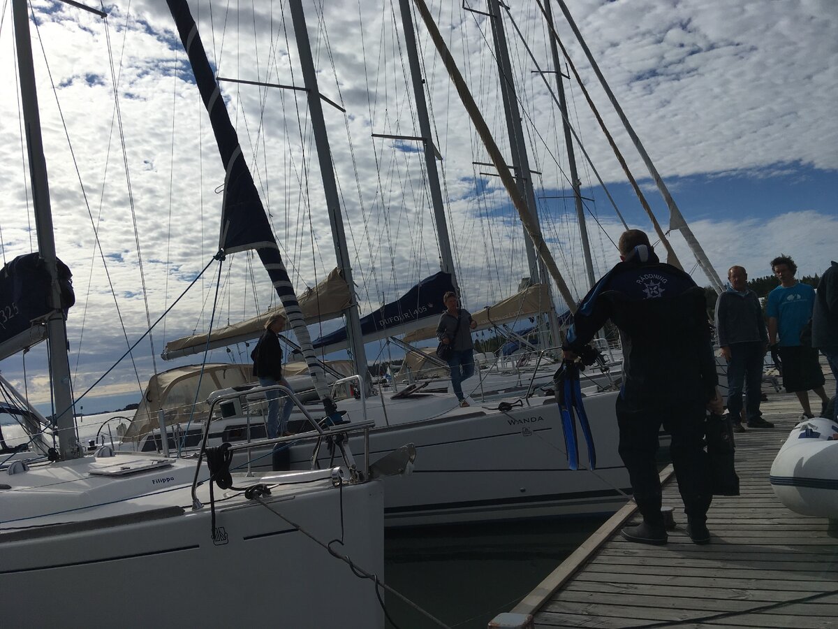 Водолазы пришли