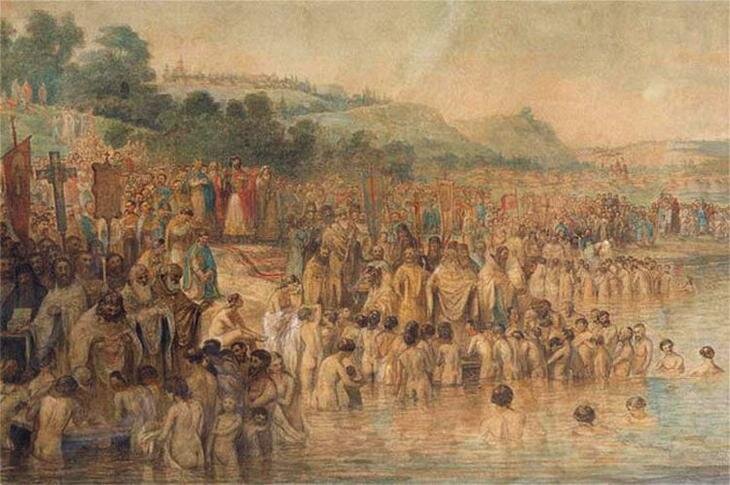 Василий Перов "Крещение Руси" https://snob.ru/selected/entry/51228/