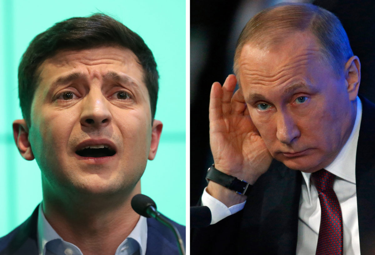 Путин и зеленский, высказывания последнего н епройдут для него даром