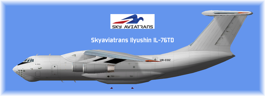 Самолет Ил-76ТД “SkyAviatrans” уничтоженный в Ливии 6 августа 2019 года 