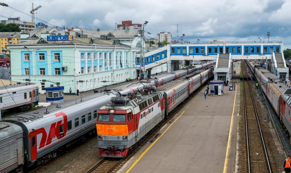 Поезд киров санкт петербург