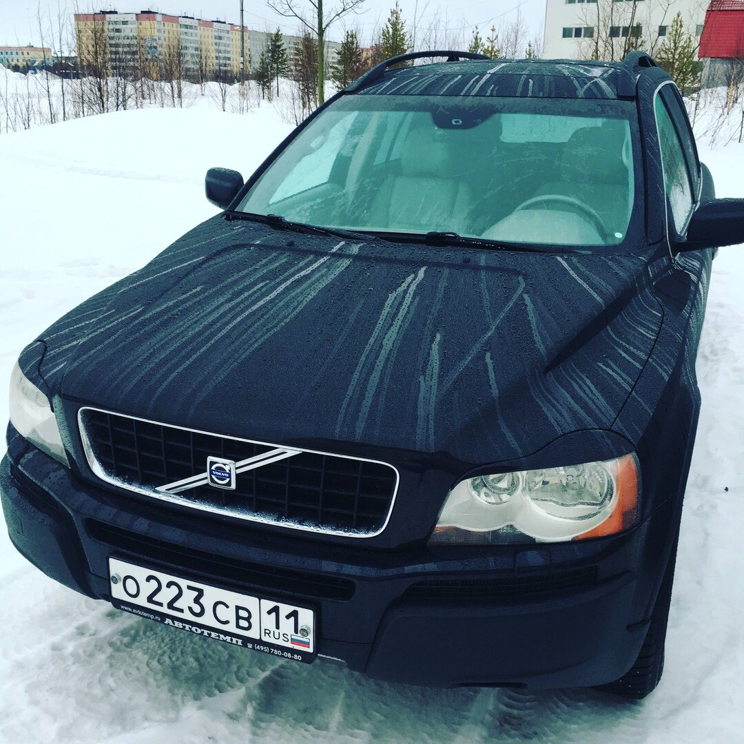 Фото автора. Volvo после нанесения керамики и полировки.