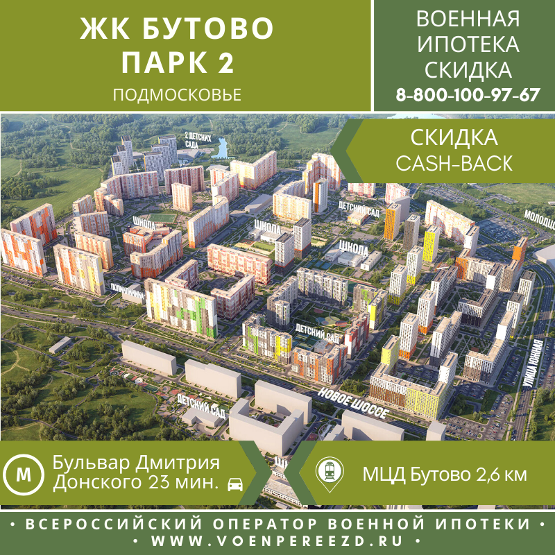 План развития бутово парк 2