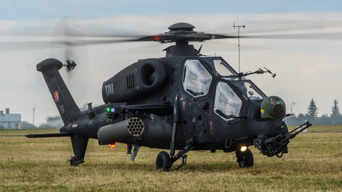 Турецкий ударный вертолет T-129