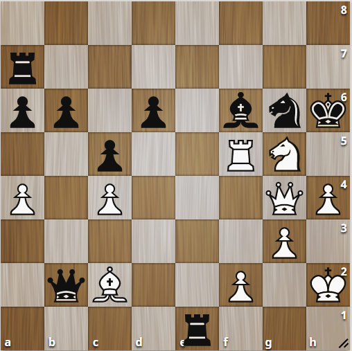 ход белых. Как бы Вы сыграли?