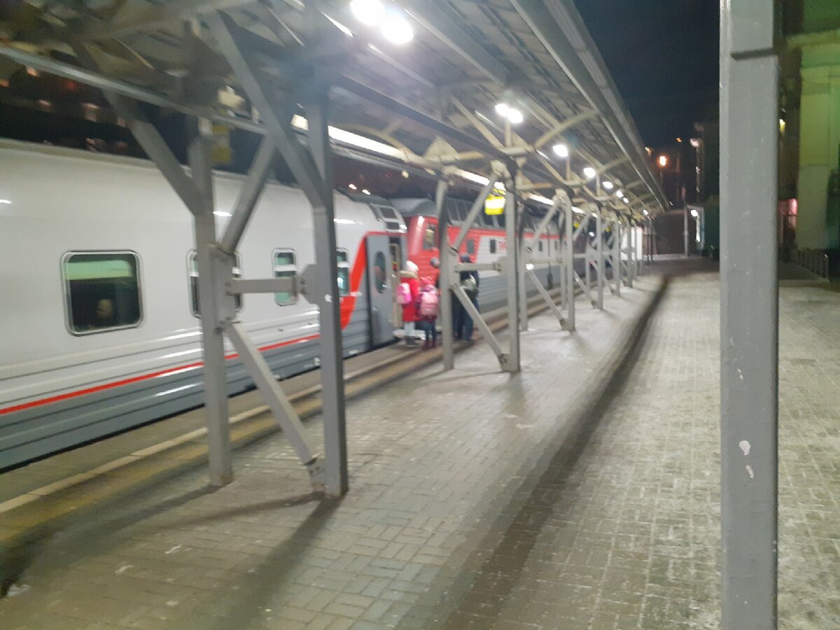 602 поезд на Белорусском вокзале. 