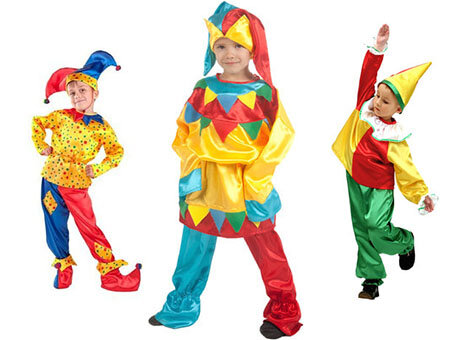 Костюмы веселых скоморохов
