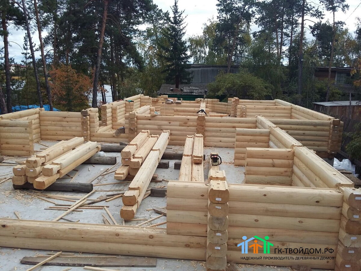 Усадка дома