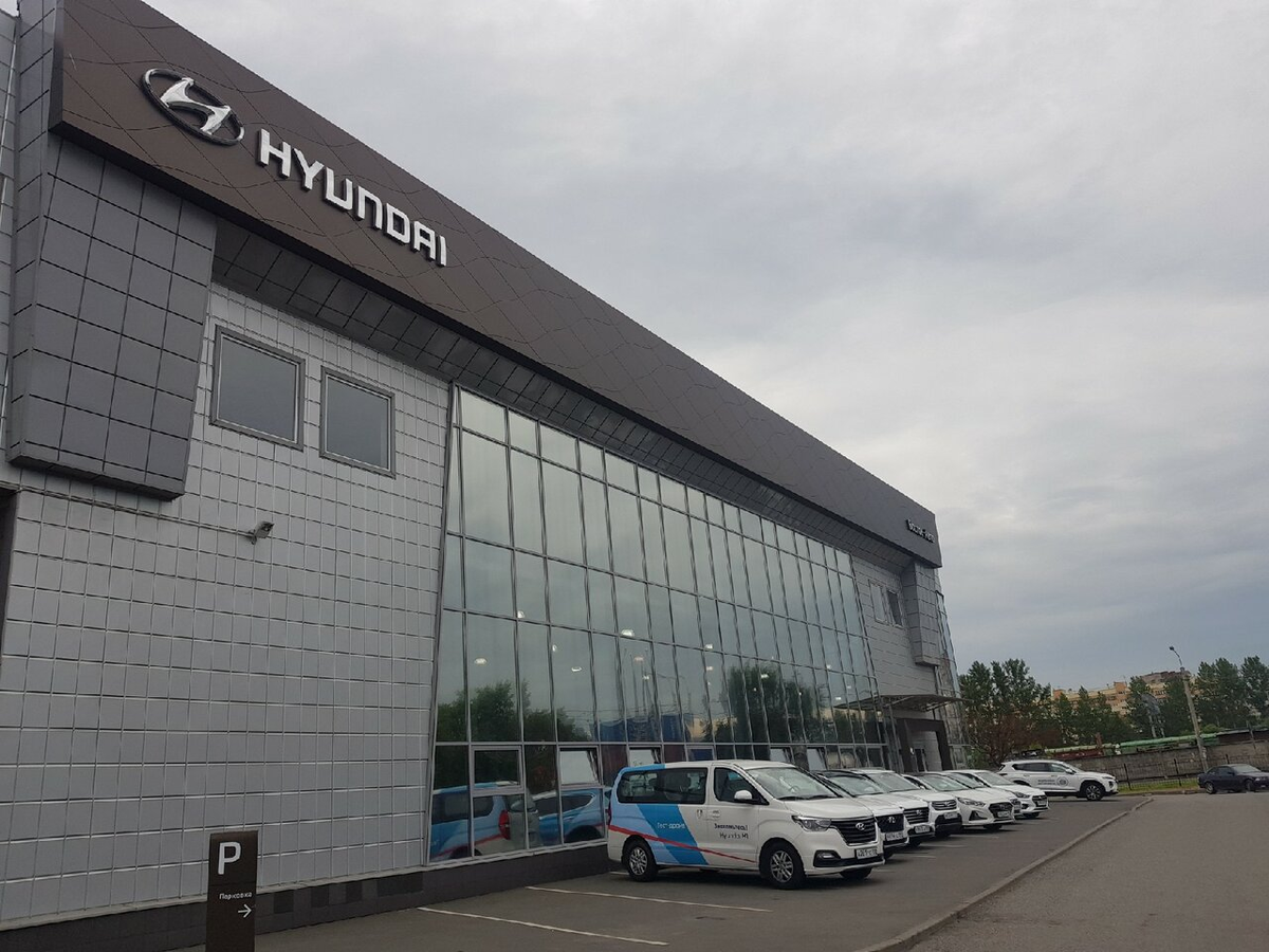 Hyundai. TransTehService, car service, auto repair, City of Kazan, Pobedy Avenue