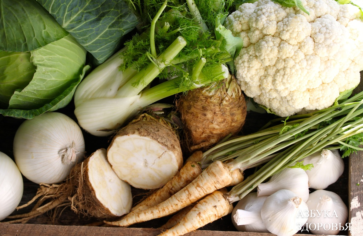 Белые овощи и фрукты список