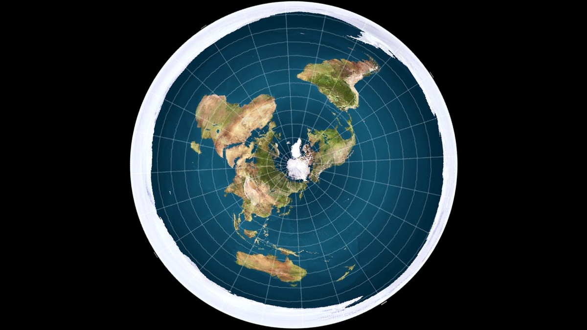 Модель Земли в фантазиях плоскоземельцев