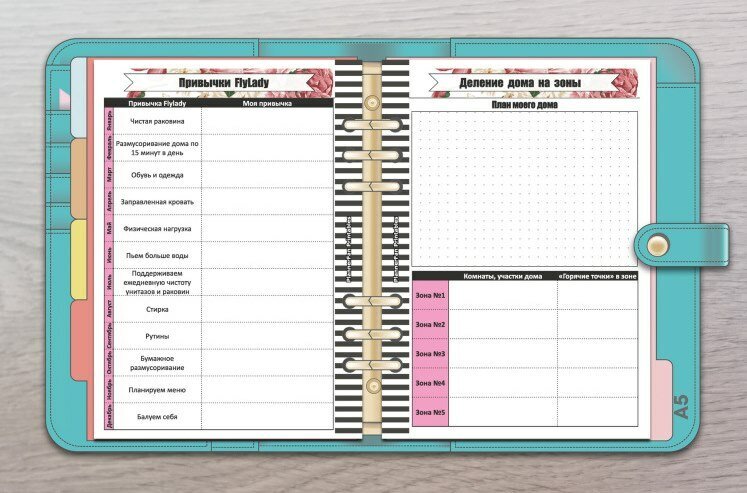 Так появился список дел, которые я сама себе назначила на каждый день и планы на месяц. 