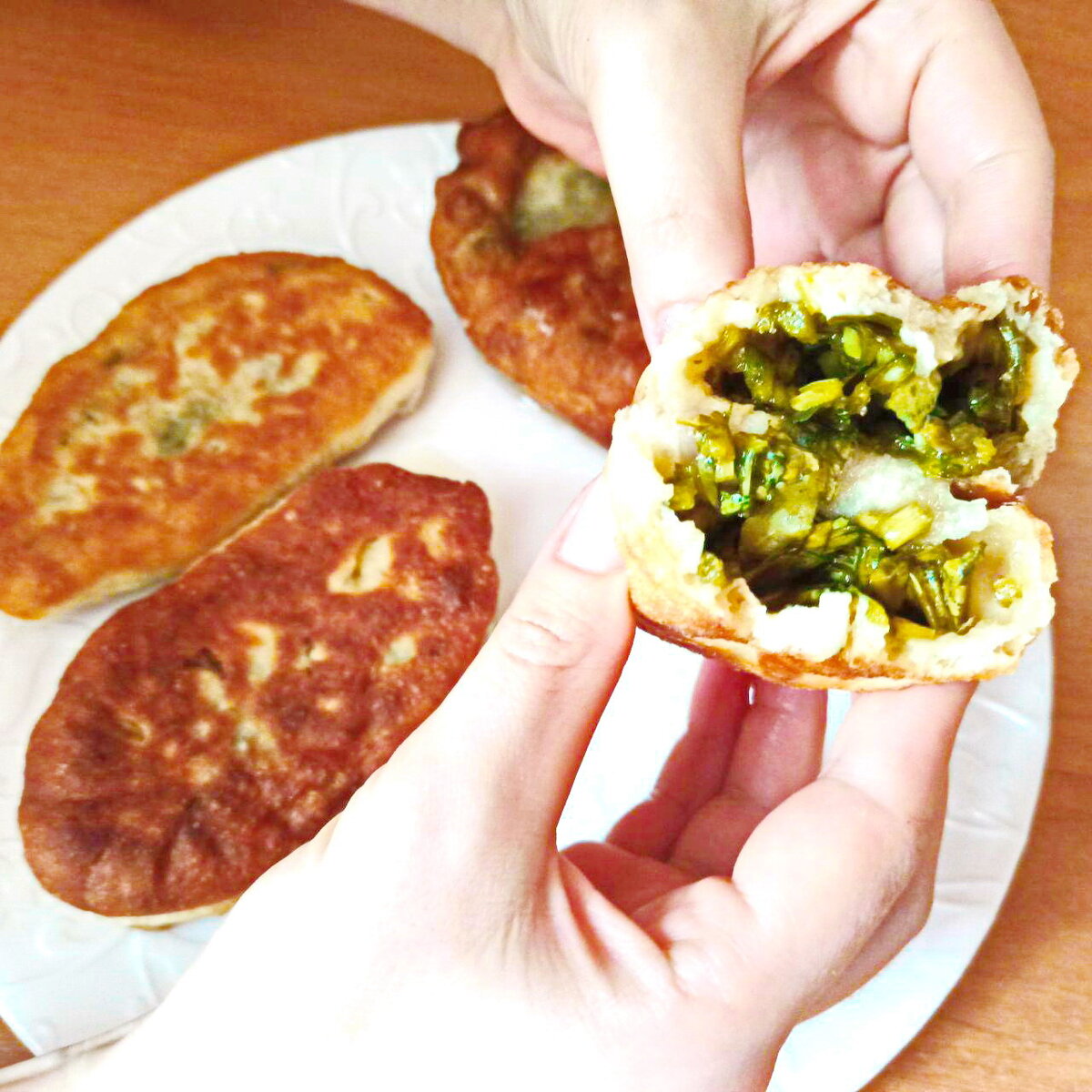 Пирожки с щавелем