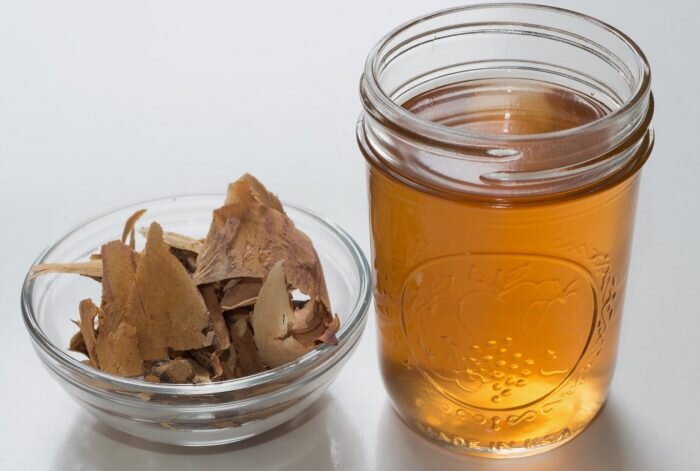 Настойку коры дуба используют в народной медицине и домашней косметологии