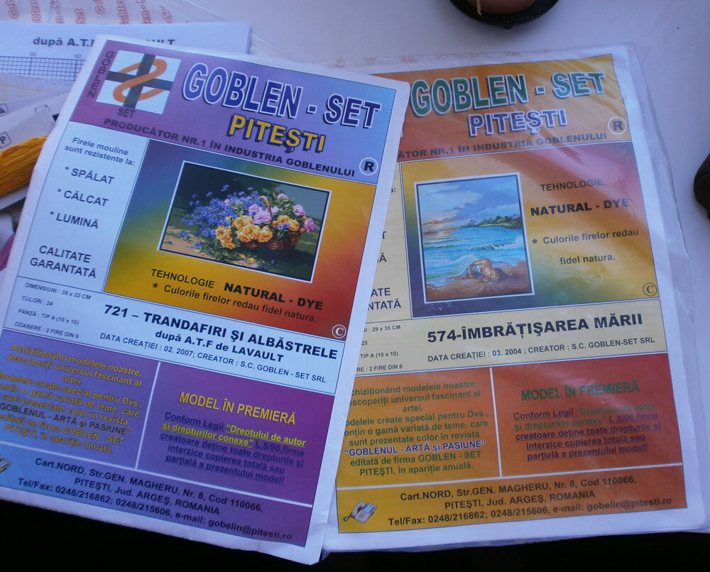 Мои наборы ждут своего часа. Видела их вышитыми, мне очень понравилось.