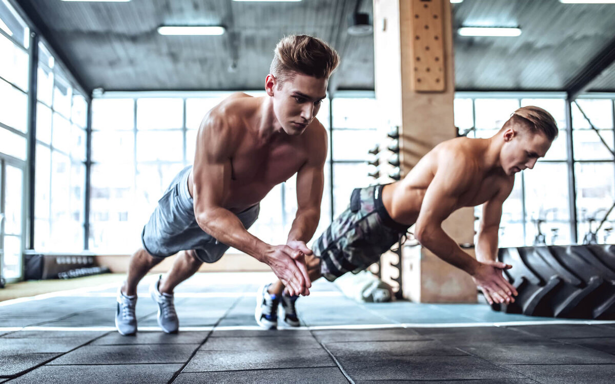 Взрывные отжимания