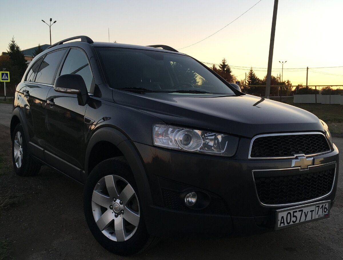 Шевроле Каптива 2.4, 167 л.с., рестайлинг, 2012 г.в.
