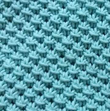 Болгарский крест спицами