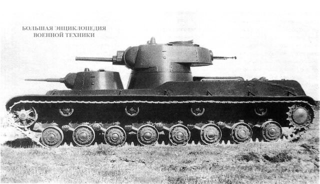 «Прародители» танка КВ — тяжелые двухбашенные танк СМК