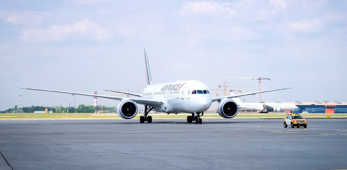 Boeing 787 Dreamliner в Шереметьево