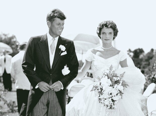 Свадьба Джона и Жаклин Кеннеди