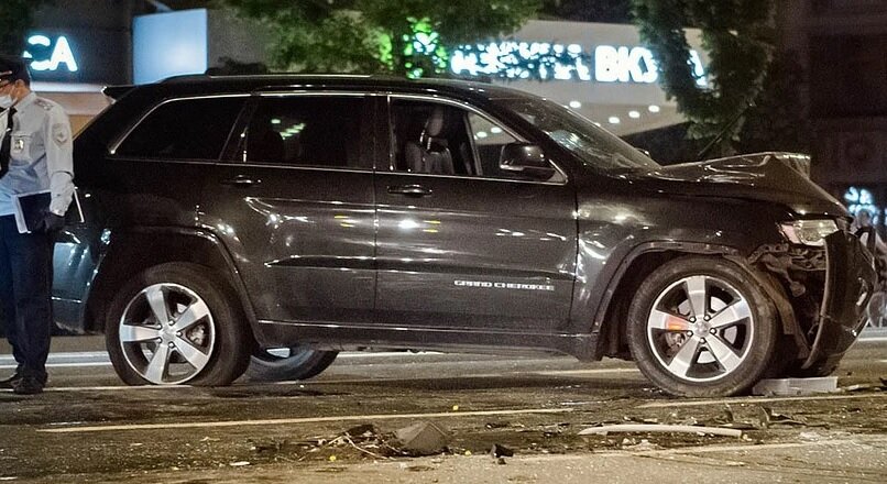 Авто Михаила Ефремова.