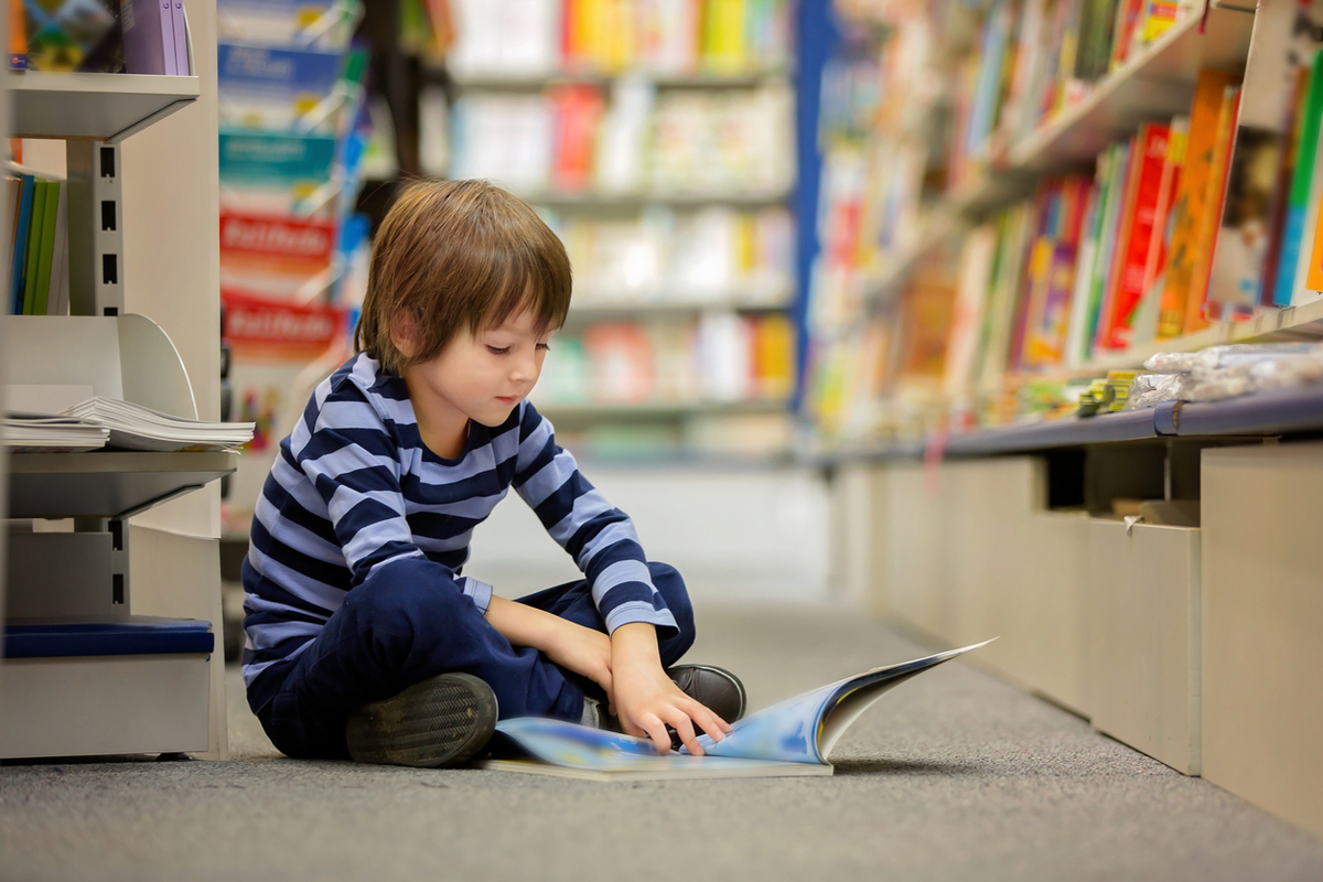 Children read less