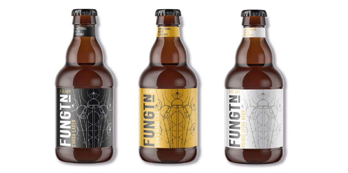 На рынок пива Великобритании выходит первое «лечебное» пиво с грибами.  Консультант в сфере ответственного употребления алкоголя Зои Хендерсон представила крафтовую линейку пива с содержанием алкоголя 0,5%, сваренного с добавлением «медицинских» грибов. «Медицинские» грибы представляют собой пищевую добавку, которая благодаря своим свойствам способная восстанавливать иммунную систему человека, укреплять организм и даже восстанавливать ткани. Пиво производится из трёх видов грибов, каждый из которых обладает своими полезными свойствами для здоровья: ежовик, рейши и чага.
 Специалисты поясняют, что «медицинские» грибы помогают справляться со стрессовыми ситуациями, восстанавливать баланс в организме, а также поддерживать иммунную и эндокринную систему.
