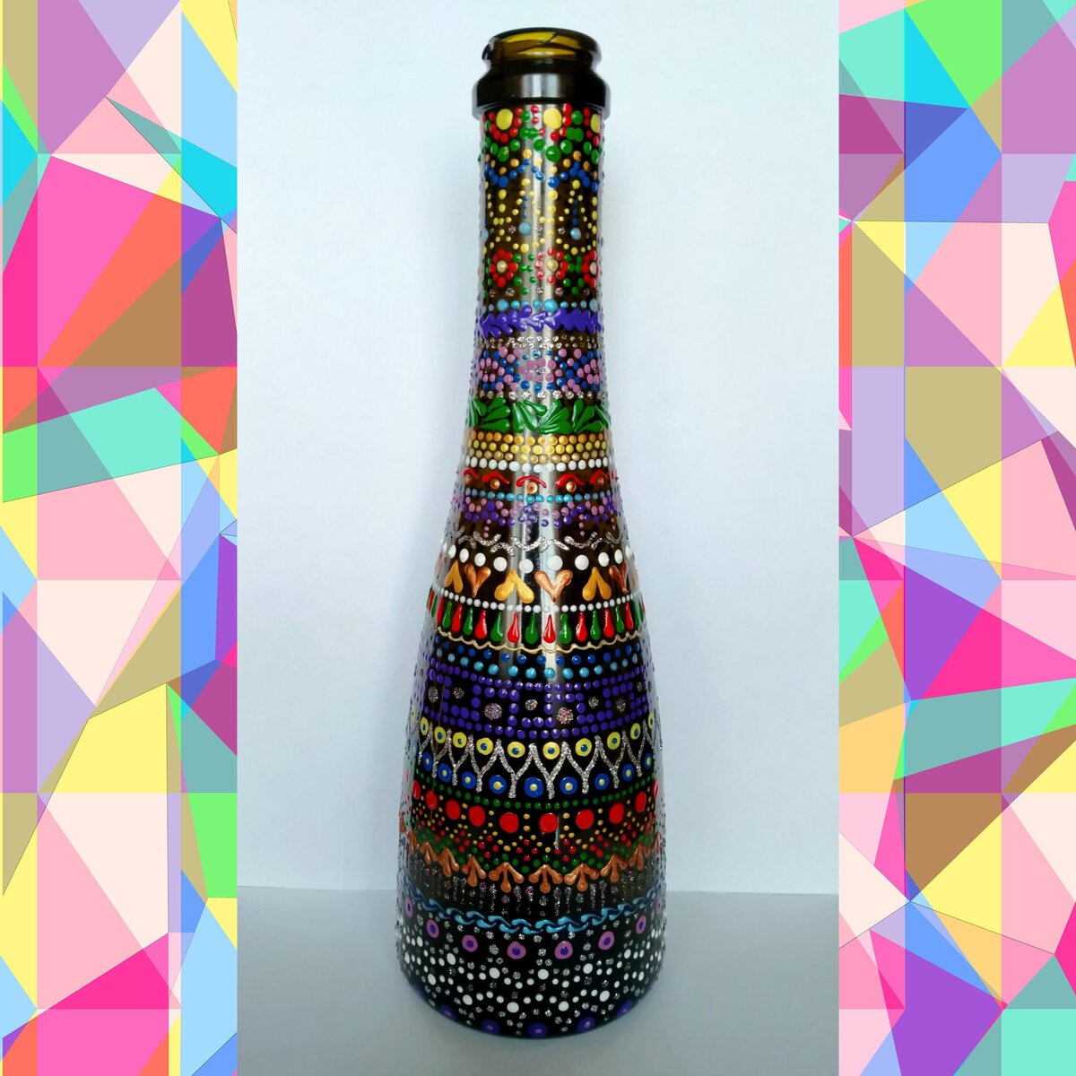 Ваза "аляпистая подружка"