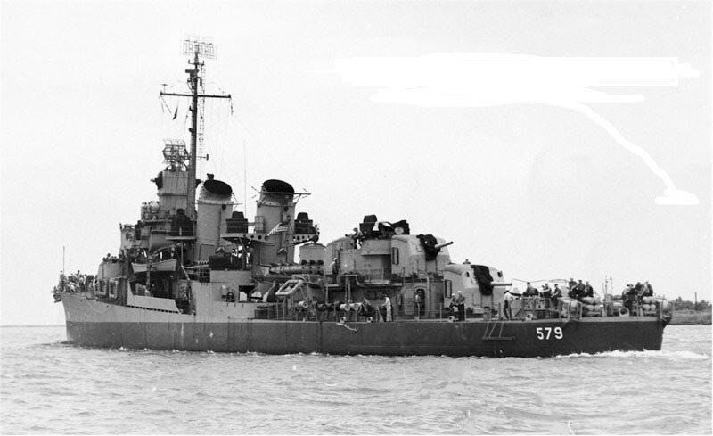 USS William D. Porter, июль 1943 года