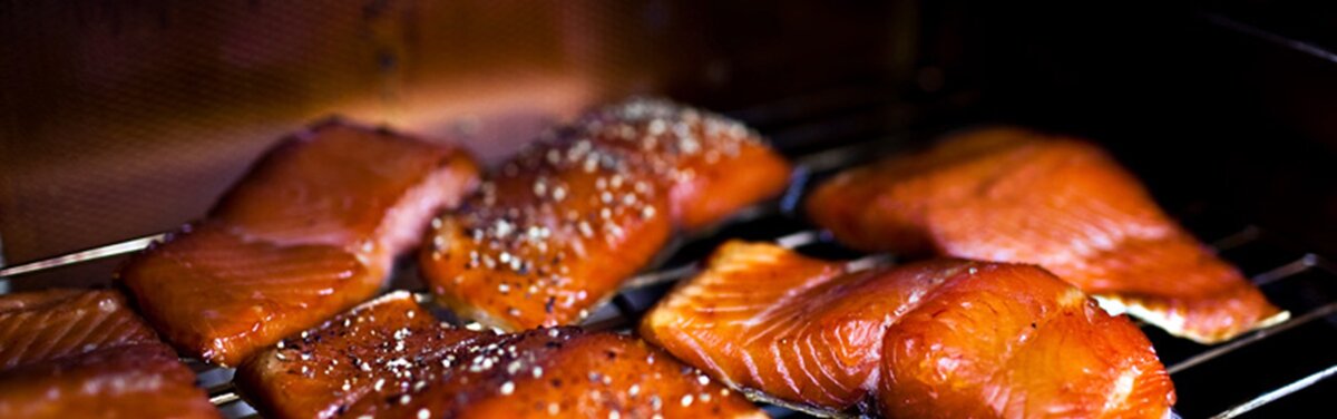 Копчение рыбы на гриле