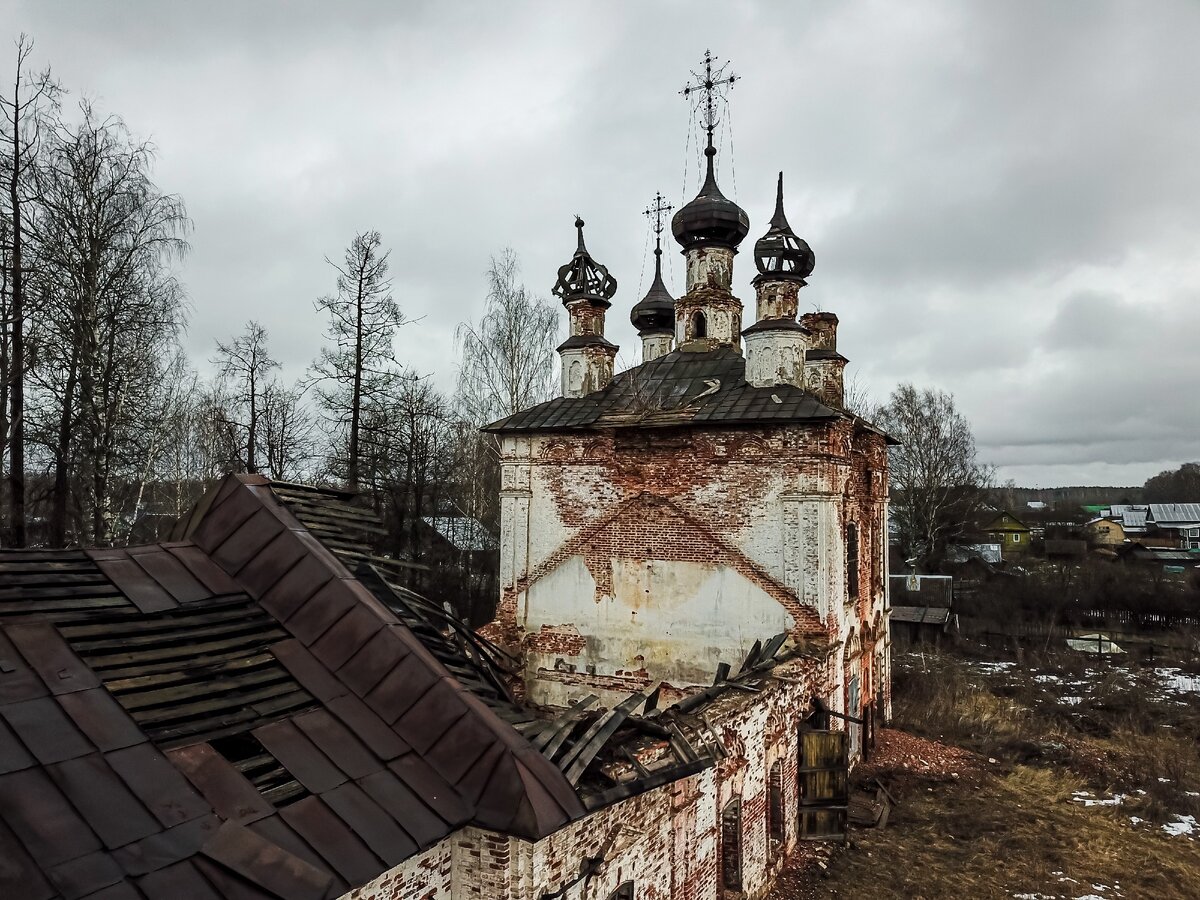 Деревня Устюжна Вологодской области